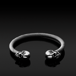 The Brothers® Bangle Doble Silver