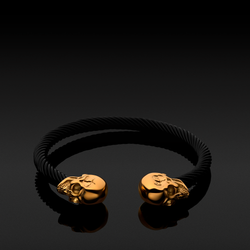 The Brothers® Bangle Black And Gold